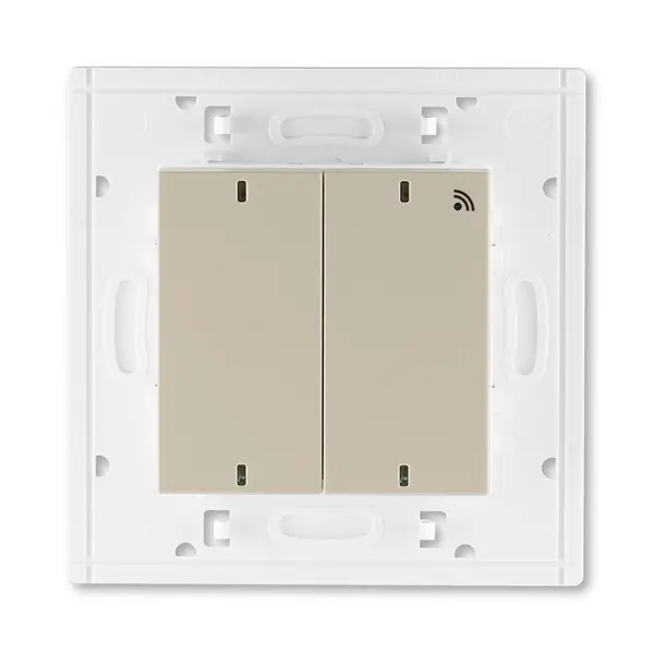 Odeslání Ihned ABB 3299H-A11908 18, LEVIT Vysílač RF dvojnásobný,nást. 868 MHz; macchiato/bílá