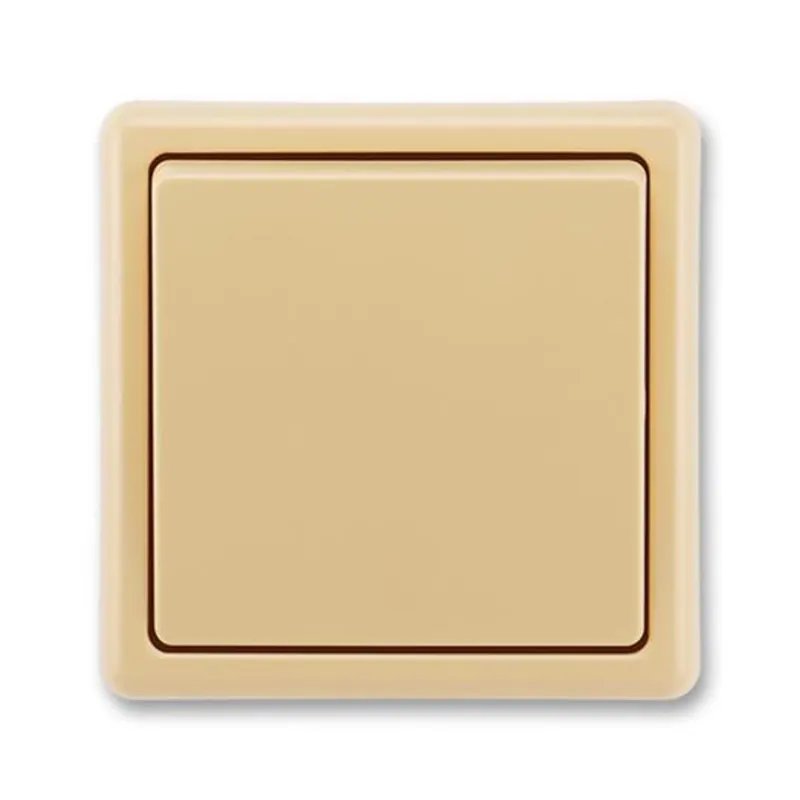 Zlevněný ABB 3553-02289 D2, CLASSIC Spínač dvojpólový, řazení č.2; béžová