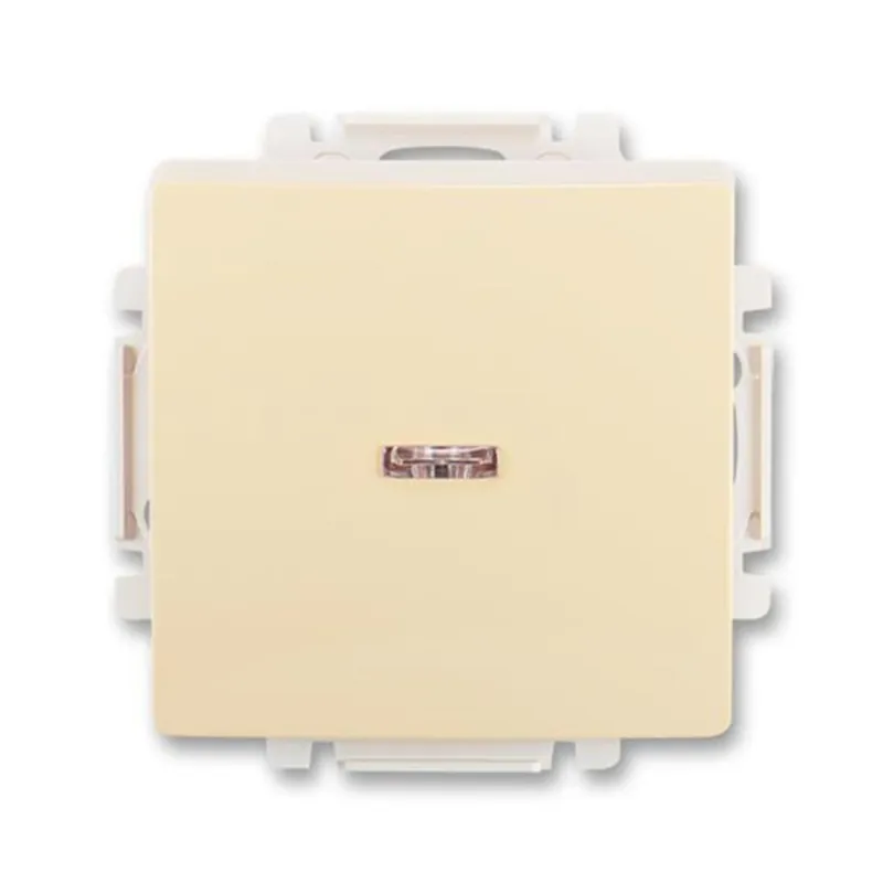 ABB 3557G-A02342 C1, SWING Spínač dvojpólový, s průz., řazení č.2; krémová Autentický