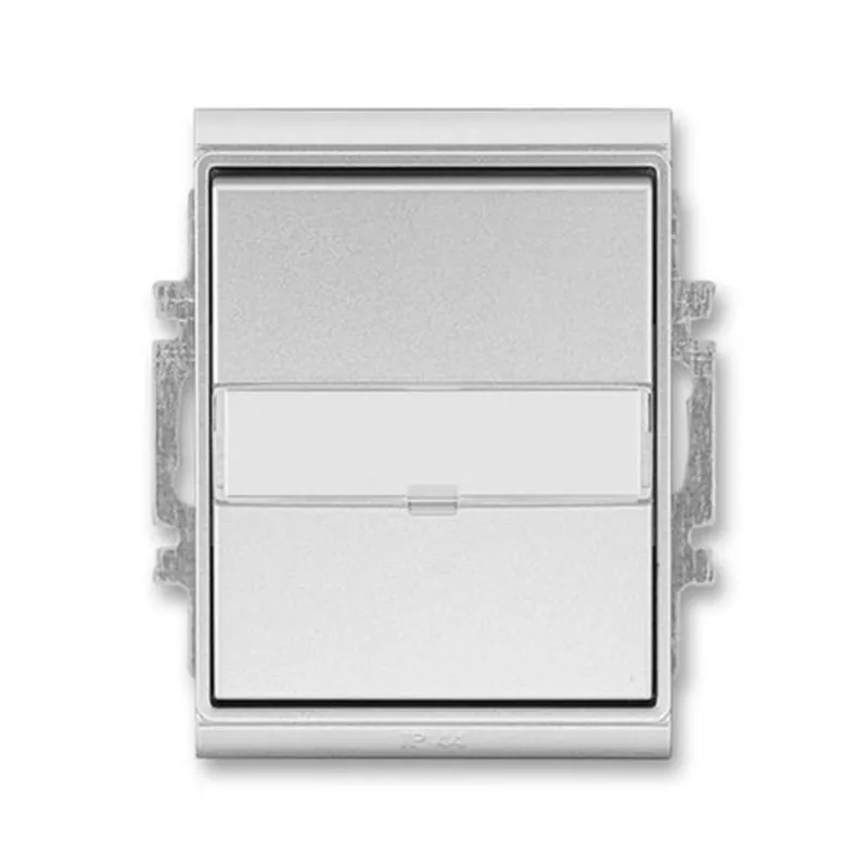 ABB 3558E-A06910 08 Přepínač střídavý, s popis.polem, řaz.6, IP44 ,titanová Akční Nabídka