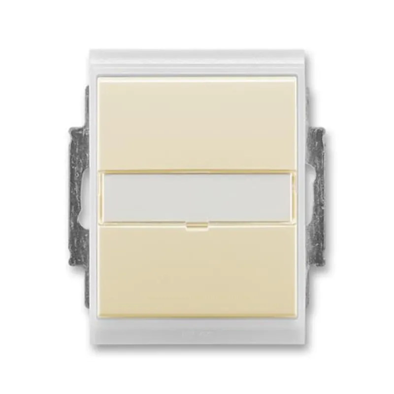 ABB 3558E-A80920 21 Ovládač zapínací, s prosvětl. popis. polem, 1/0, 1/0So, IP44 ,sl.kost Nejprodávanější