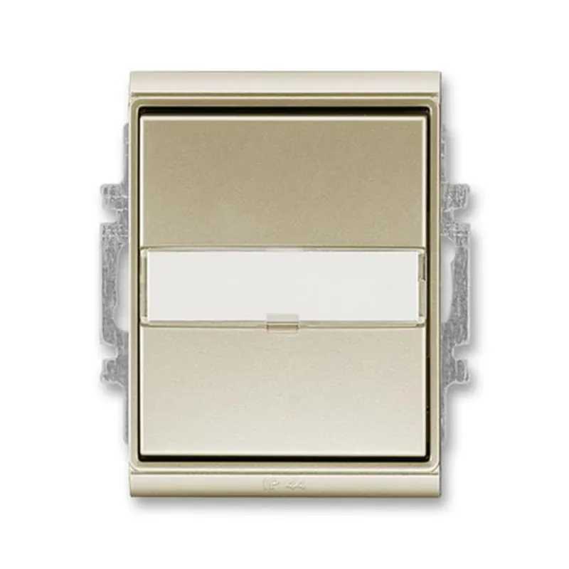 ABB 3558E-A86910 33 Ovládač přepínací s popis.polem, řazení č.6/0, IP44 ,šampaňská Akční Cena