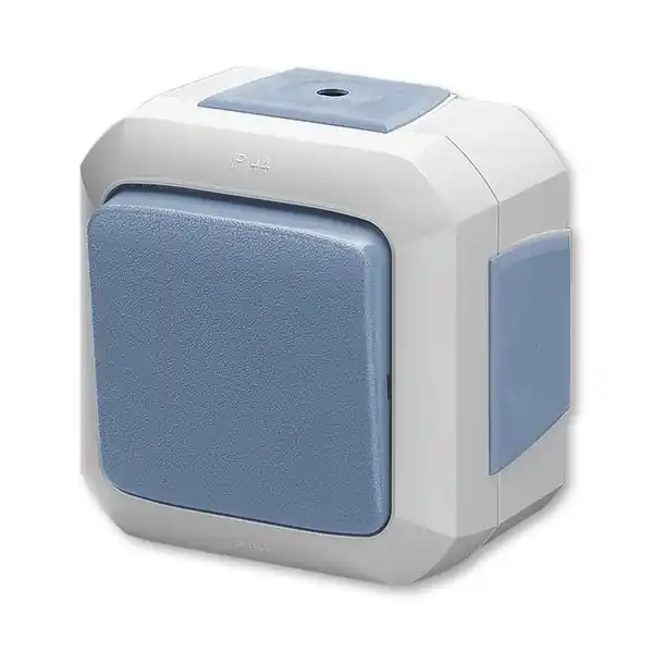 ABB 3558N-C06540 M Přepínač střídavý pro průb.montáž, řaz 6, IP54 ,modrá Velkoobchod