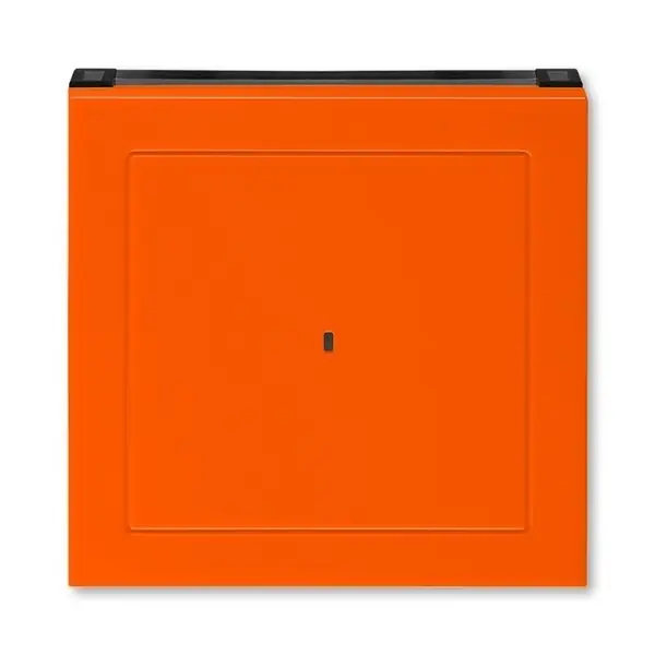 Limitovaná Edice ABB 3559H-A00700 66, LEVIT Kryt spínače kartového; oranžová/kouř. černá