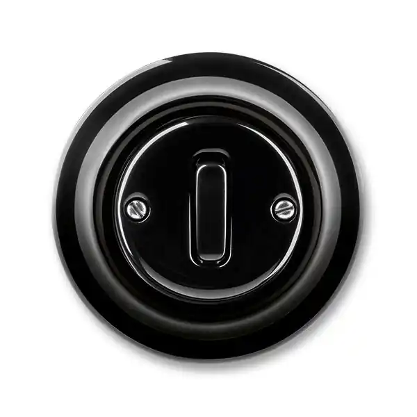 ABB 3559K-C86345 N, DECENTO Ovládač přepínací se sv. N; černá-porcelán Velkoobchod