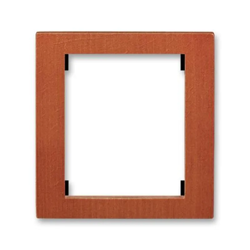 Profesionální ABB 3901F-A50110 52J, TIME Rámeček jednonásobný; třešeň