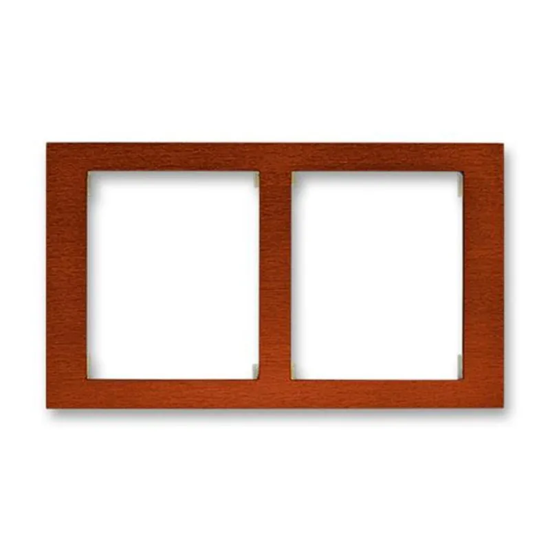 ABB 3901F-A50120 53J, TIME Rámeček dvojnásobný, vod.; mahagon Rychlé Dodání