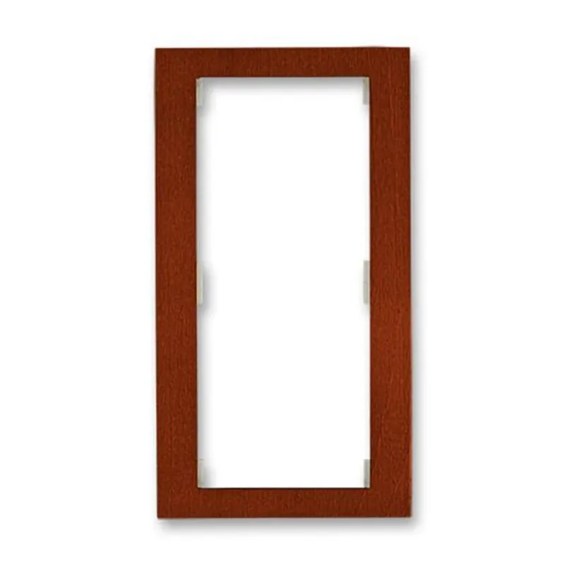 ABB 3901F-A50121 53J, TIME Rámeček dvojnásobný, sv.; mahagon Akce