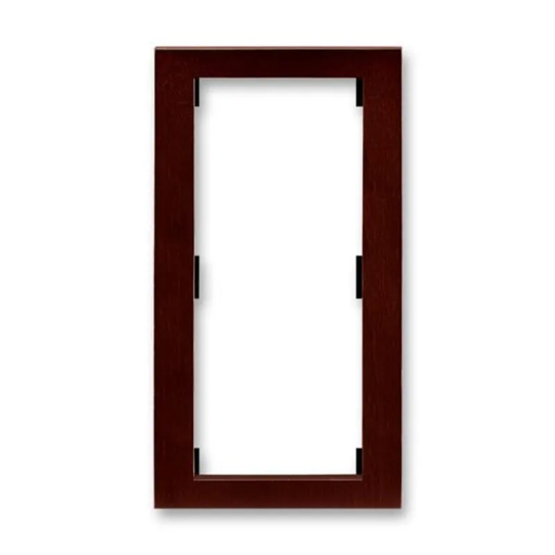 Oblíbený ABB 3901F-A50121 54J, TIME Rámeček dvojnásobný, sv.; wenge