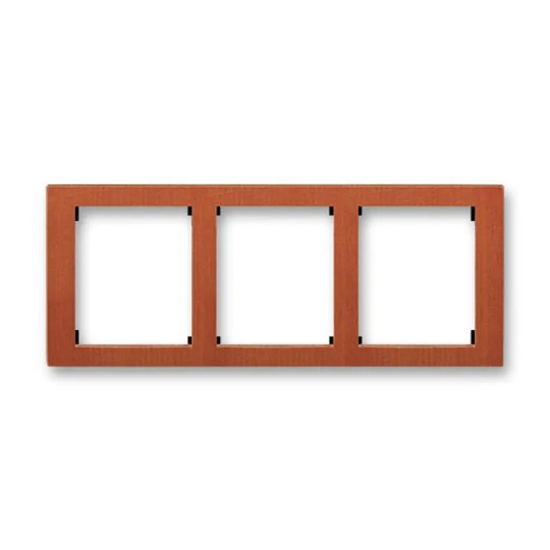 Expresní Doručení ABB 3901F-A50130 52J, TIME Rámeček trojnásobný, vod.; třešeň