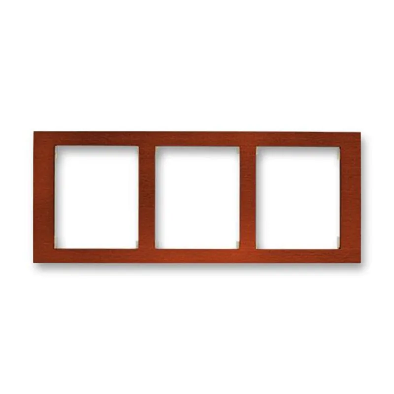 ABB 3901F-A50130 53J, TIME Rámeček trojnásobný, vod.; mahagon Aktuální