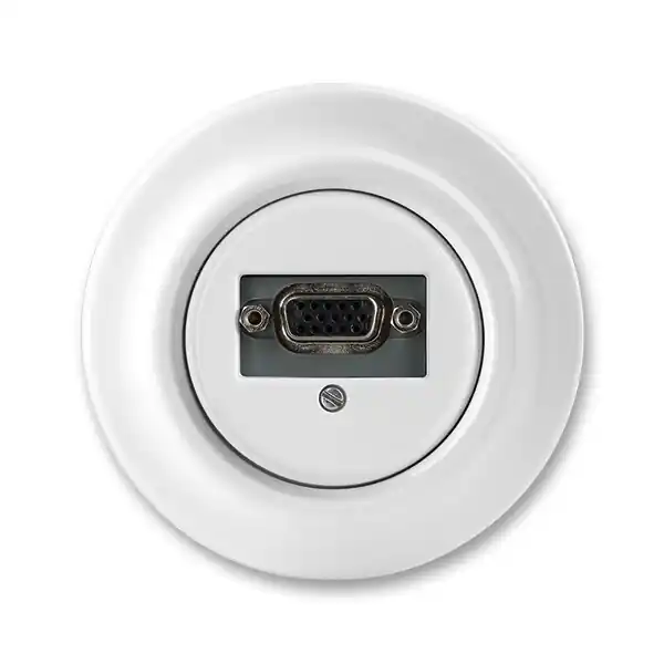 Sleva ABB 5014K-C00426, DECENTO Zásuvka komunikační VGA; bílá