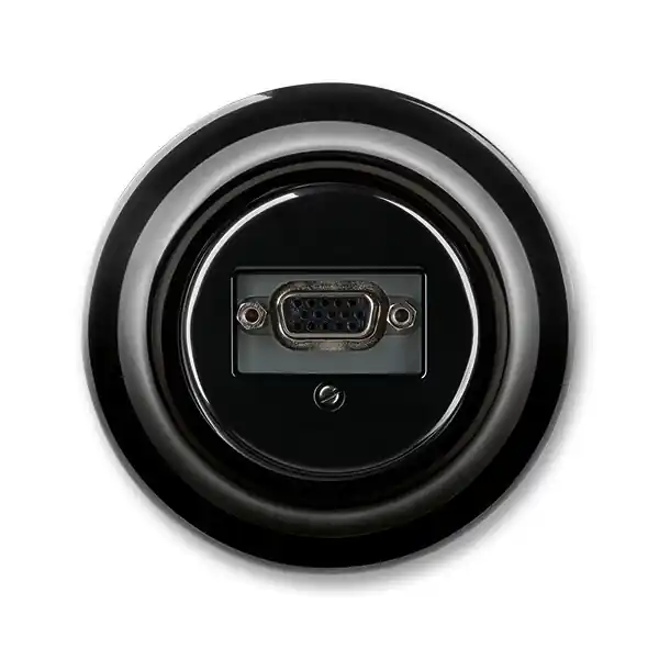 Hromadná Objednávka ABB 5014K-C00426 N, DECENTO Zásuvka komunikační VGA; černá