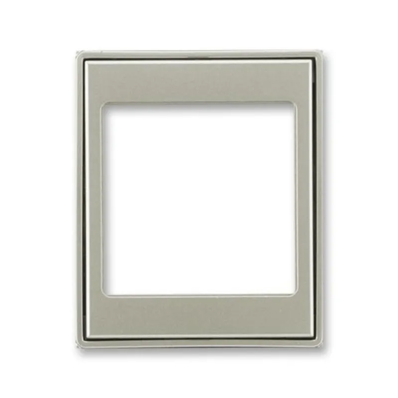 ABB 5016E-A00070 32, TIME Kryt přístroje osv. s LED, AudioWorld / Profil 45; starostříbrná Bezpečná Platba