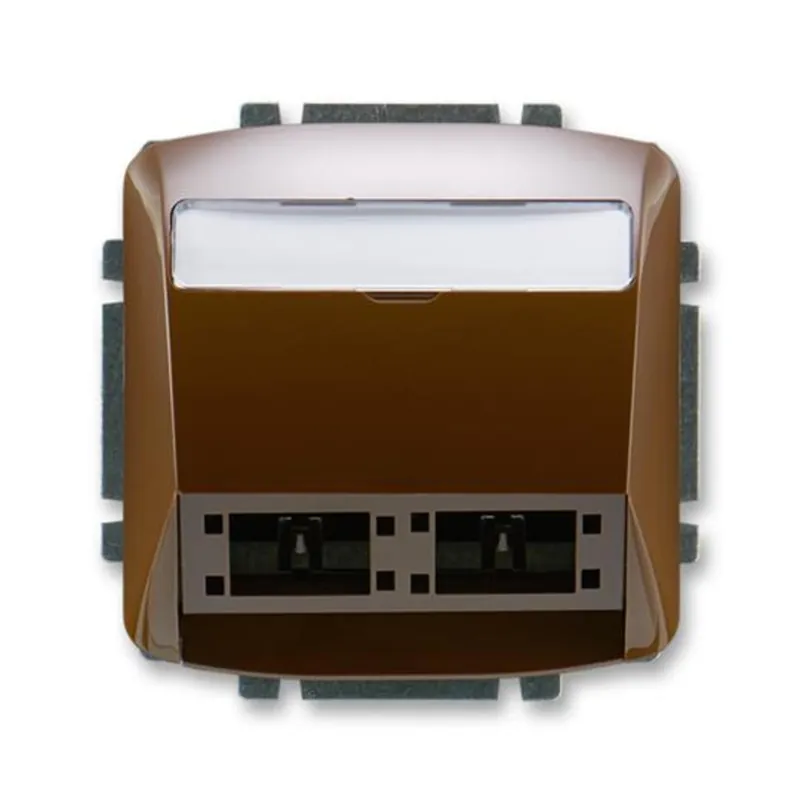 Poslední Šance ABB 5014A-A00420 H, TANGO Kryt zásuvky komun. (pro R&M freenet); hnědá