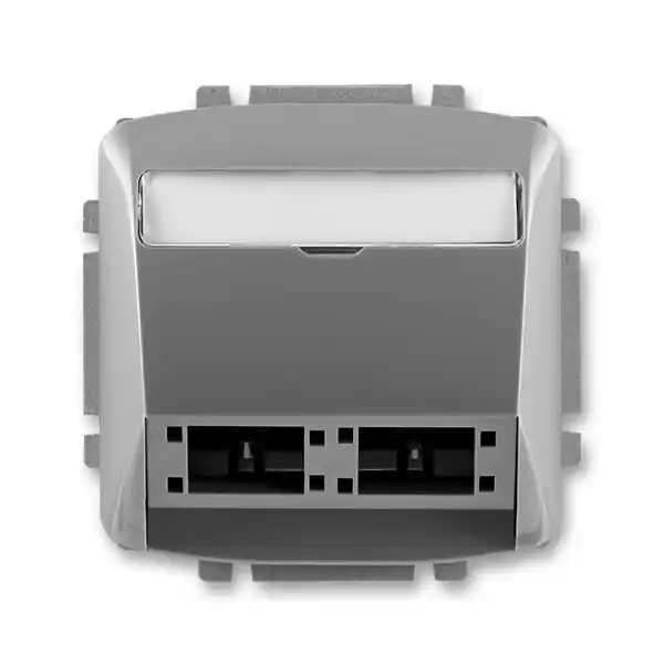 Novinka ABB 5014A-A00420 S, TANGO Kryt zásuvky komun. (pro R&M freenet); šedá