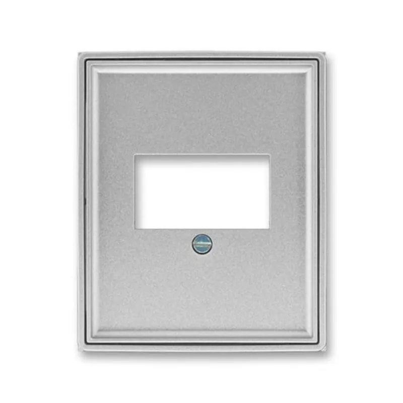 Jen Po Omezenou Doba ABB 5014E-A00040 08, TIME Kryt zásuvky komun. HDMI,USB,VGA; titanová