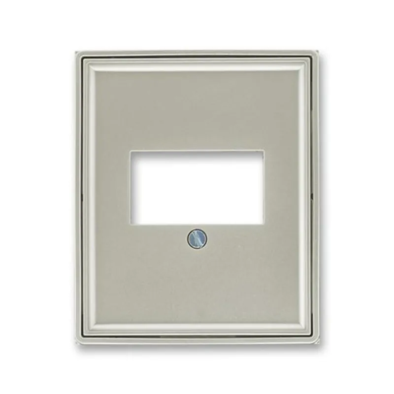 Hit Sezóny ABB 5014E-A00040 32, TIME Kryt zásuvky komun. HDMI,USB,VGA; starostříbrná