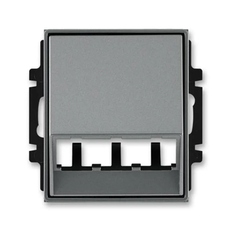 Exkluzivní ABB 5014E-A00400 36, TIME Kryt pro šikmé osv. s LED nebo Panduit Mini-Com; ocelová