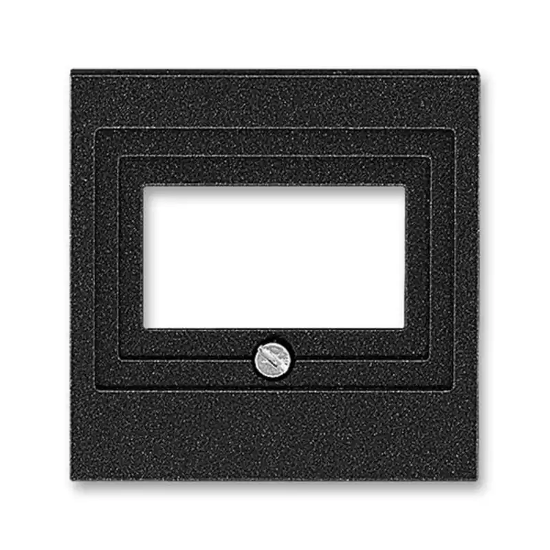 ABB 5014H-A00040 63, LEVIT Kryt zásuvky reproduktorové, komun. nebo USB; onyx Cenový Hit