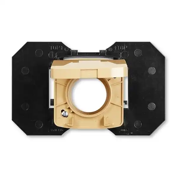 ABB 5530A-A67107 D, TANGO Zásuvka centrálního vysávání, se zákl.; béžová Hit Sezóny