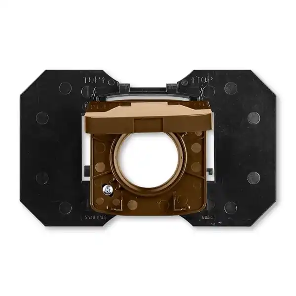 Pouze Dnes ABB 5530A-A67107 H, TANGO Zásuvka centrálního vysávání, se zákl.; hnědá