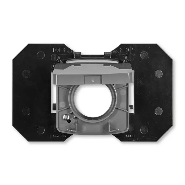 Vysoce Kvalitní ABB 5530A-A67107 S2, TANGO Zásuvka centrálního vysávání, se zákl.; kouřová šedá