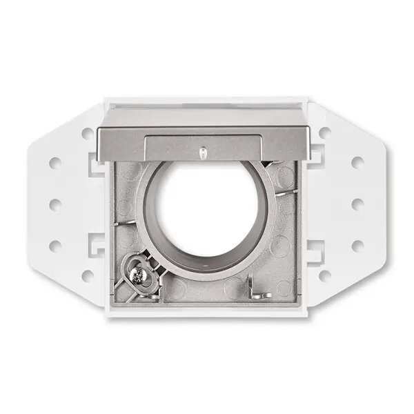 ABB 5530B-A67030866, FUTURE Zásuvka centrálního vysávání; ušl.ocel Garance Vrácení Peněz