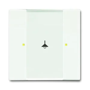 Moderní ABB 2CKA006115A0226, KNX Prvek ovládací 1-/2nás.; mechová bílá; 6125/02-884-500