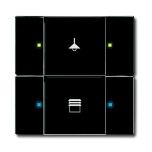 Prémiový ABB 2CKA006116A0206, KNX Prvek ovládací 2-/4nás.; antracitová; 6126/02-81-500