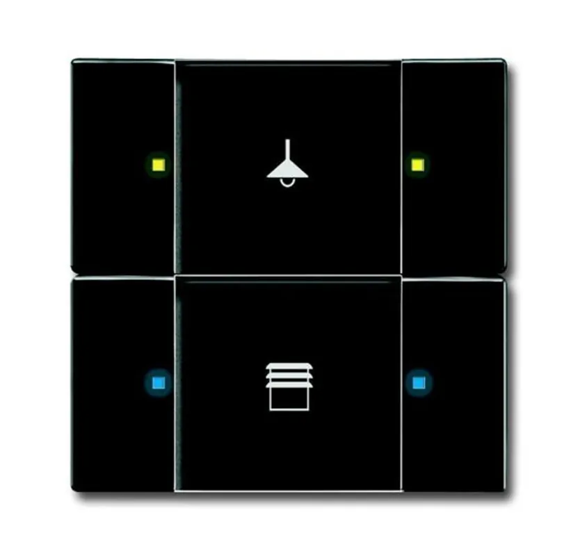 Prémiový ABB 2CKA006116A0206, KNX Prvek ovládací 2-/4nás.; antracitová; 6126/02-81-500