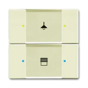 Vysoce Kvalitní ABB 2CKA006116A0207, KNX Prvek ovládací 2-/4nás.; sl.kost; 6126/02-82-500