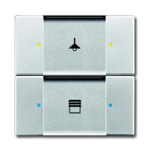 ABB 2CKA006116A0208, KNX Prvek ovládací 2-/4nás.; AL stříbrná; 6126/02-83-500 Originální