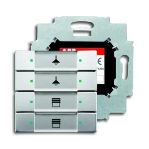 Hromadná Objednávka ABB 2CKA006117A0227, KNX Prvek ovládací 4nás.; ušl.ocel; 6127/01-866-500