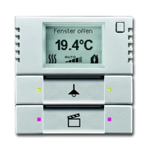 Must-Have ABB 2CKA006134A0333, KNX Snímač tep. s reg. a ovl.pr. 2-/4nás.; AL stříbrná; 6128/28-83-50