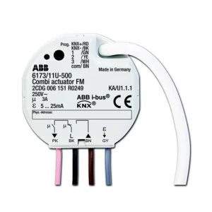 ABB 2CKA006151A0249, KNX Akční člen kombinovaný zapuštěný; 6173/11 U-500 Aktuální