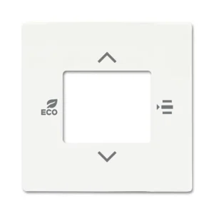 ABB 2CKA006155A0064, KNX Kryt pro termostat s 5nás.; mechová bílá; 6109/03-884-500 Garance Vrácení Peněz