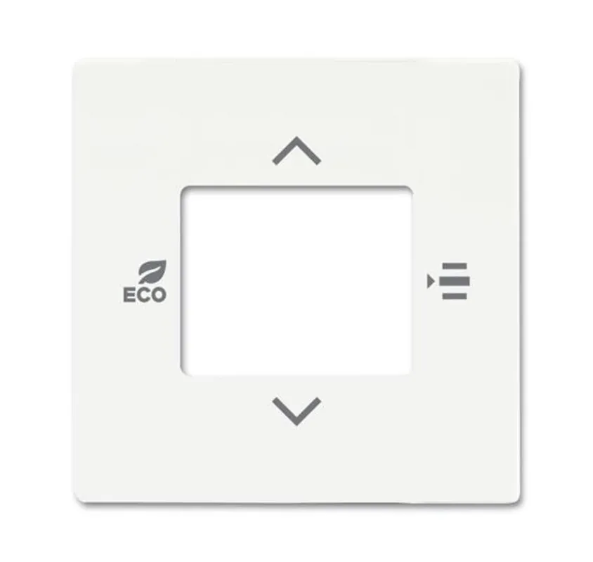 ABB 2CKA006155A0064, KNX Kryt pro termostat s 5nás.; mechová bílá; 6109/03-884-500 Garance Vrácení Peněz