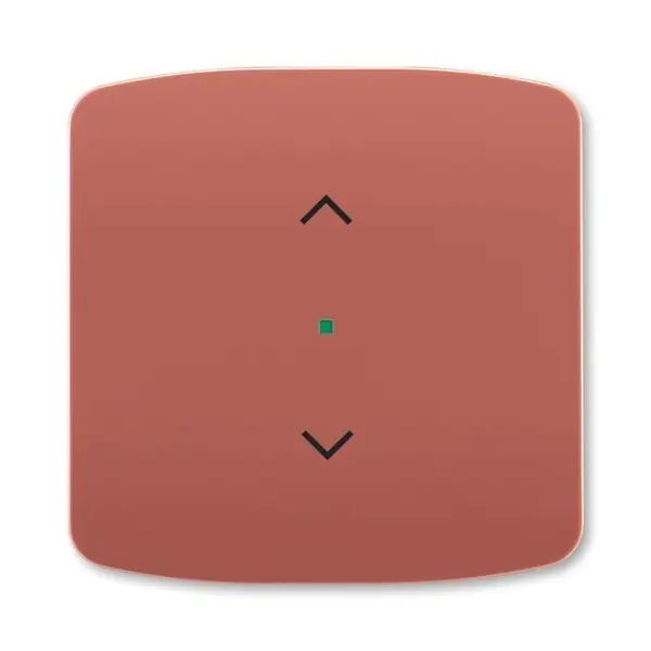 ABB 6220A-A01002 R2 Kryt 1násobný, symbol žaluzie ,vřesová červená Sleva