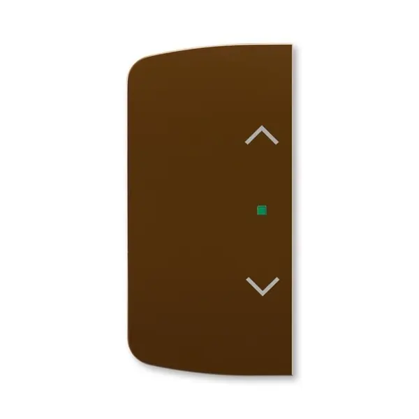 Moderní ABB 6220A-A02002 H Kryt 2násobný levý/pravý, symbol žaluzie ,hnědá