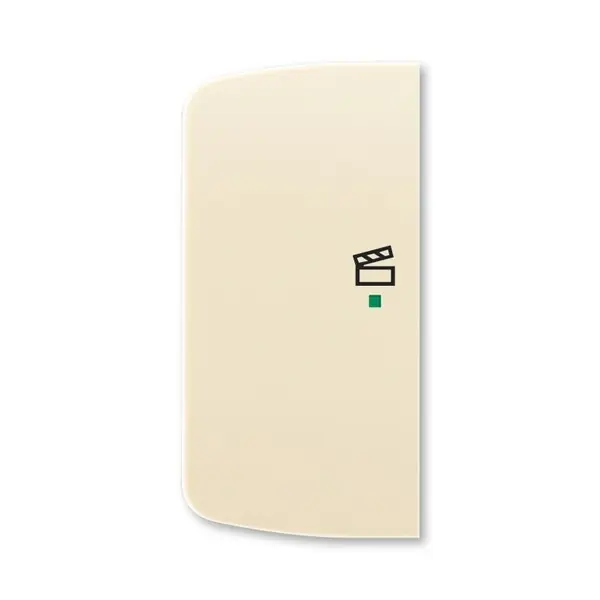 ABB 6220A-A02103 C Kryt 2násobný levý, symbol scény ,slonová kost Expresní Doručení