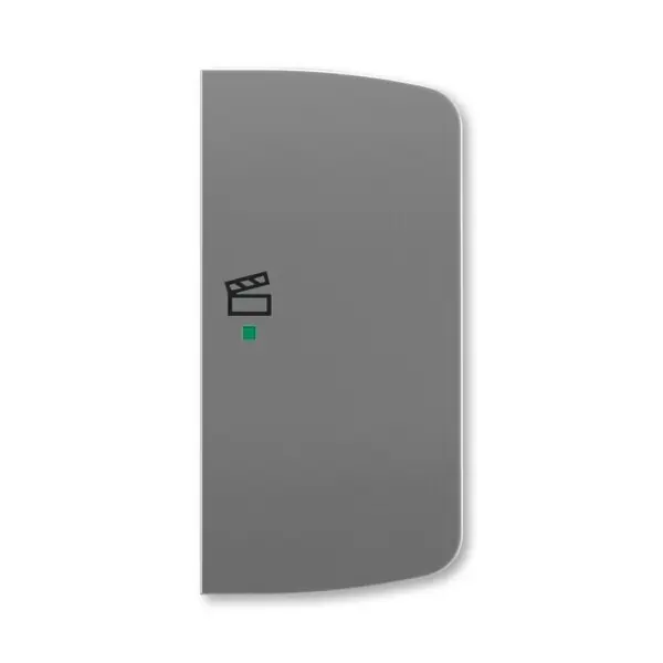 ABB 6220A-A02203 S2 Kryt 2násobný pravý, symbol scény ,kouřová šedá Cenová Bomba