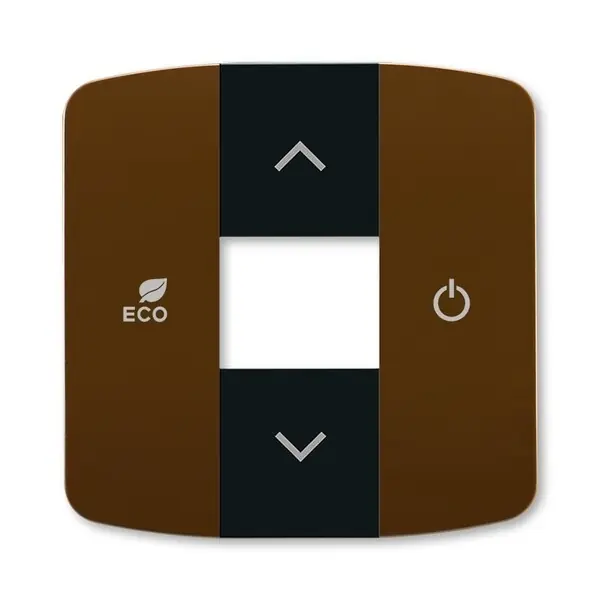 Luxusní ABB 6220A-A03000 H Kryt pro termostat prostorový ,hnědá