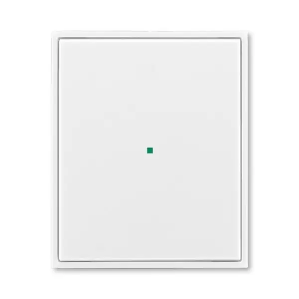 Akce ABB 6220E-A01000 03 Kryt 1násobný, bez potisku ,bílá/bílá