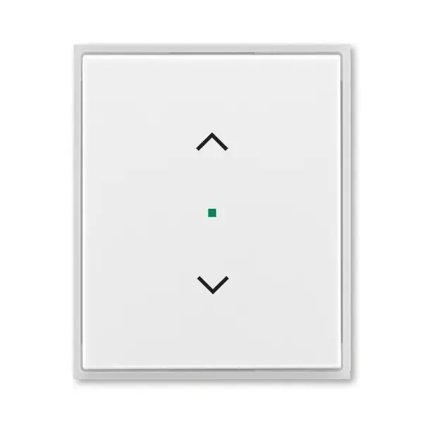 Doprava Zdarma ABB 6220E-A01002 01 Kryt 1násobný, symbol „žaluzie“ ,bílá/ledová bílá