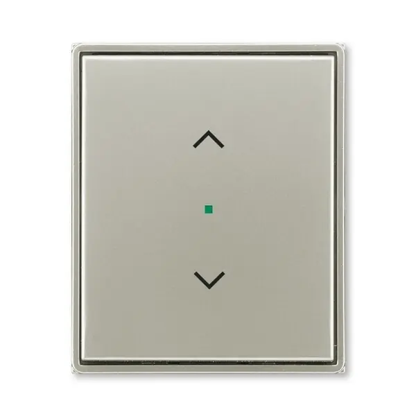 Víkendová Akce ABB 6220E-A01002 32 Kryt 1násobný, symbol „žaluzie“ ,starostříbrná