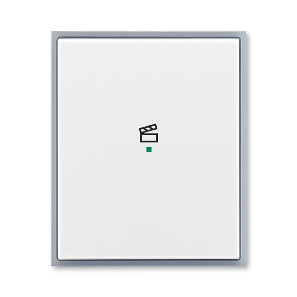 Výhodná Nabídka ABB 6220E-A01003 04 Kryt 1násobný, symbol „scény“ ,bílá/ledová šedá