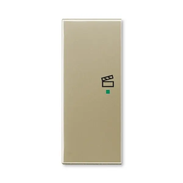 ABB 6220E-A02103 33 Kryt 2násobný levý, symbol „scény“ ,šampaňská Výprodej