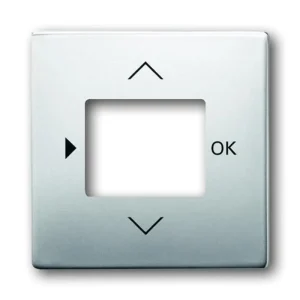 ABB 2CKA006430A0344, FUTURE Kryt termostatu pro více přístrojů; ušl.ocel; 6435-866 Originální