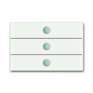 Koupit Online ABB 2CKA006310A0172, KNX Ovladač trojnásobný; bílé sklo; 6342-811-101-500